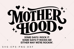 Mother Hood SVG, Mama SVG Design, Mom Life SVG, Mom SVG Product Image 1