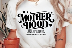 Mother Hood SVG, Mama SVG Design, Mom Life SVG, Mom SVG Product Image 2