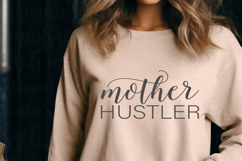 Mother Hustler Svg, Mom Life Png Product Image 2