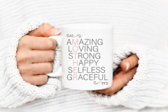 Mother - Amazing Loving Strong Happy Selfless Graceful Product Image 3