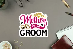 Mother Of the groom Stickers PNG Product Image 2