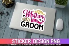 Mother Of the groom Stickers PNG Product Image 1