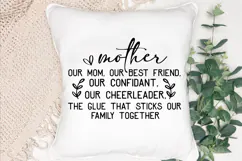 Mother's Day SVG, Best Mom Ever SVG, Mom Quote SVG Product Image 3