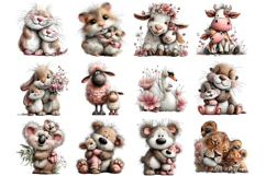 Mother's Day Animal Clipart Product Image 2