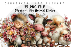 Mother's Day Animal Clipart Product Image 1