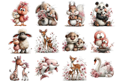 Mother's Day Animal Clipart Product Image 3