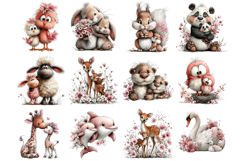 Mother's Day Animal Clipart Product Image 4