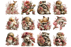 Mother's Day Animal Clipart Product Image 4