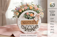 Mother's Day Bags Bundle Laser cut. Gift Bag SVG Product Image 12