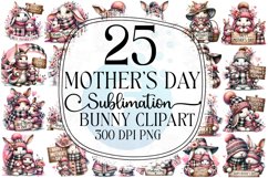 Mother's Day Bunny Sublimation Bundle Product Image 1