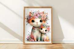 Mother’s Day Cat Clipart Product Image 2