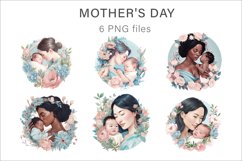 Mother&#039;s Day Clip Art PNG Product Image 1