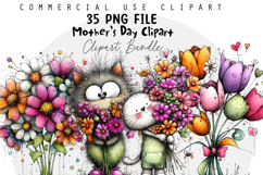 Mother’s Day Clipart Sublimation Product Image 1
