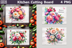 Mothers Day Cutting Board | Happy Mother&#039;s Day Sublimation Product Image 1