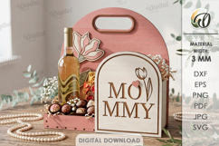 Mother's Day Gift Boxes Bundle Laser Cut. Present Box SVG Product Image 2