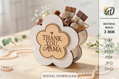Mother's Day Gift Boxes Bundle Laser Cut. Present Box SVG Product Image 8