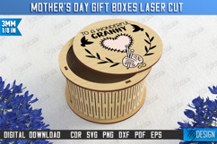 Mother&#039;s Day Gift Box |Round Storage Box | Jewelry Box |CNC Product Image 1