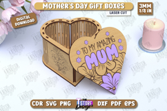 Mother&#039;s Day Gift Box | Wooden Gift Box | Storage Box | CNC Product Image 1