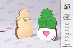 Mother&#039;s Day Gift Card Holder Bundle Laser Cut. Gift for mom Product Image 20