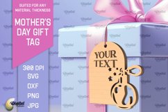 Mother&#039;s Day Gift Tags Laser Cut Bundle. Gift Hang Tags SVG Product Image 5