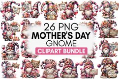 Mother's Day Gnome Sublimation Bundle Product Image 1