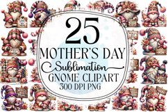 Mother&#039;s Day Gnome Sublimation Bundle Product Image 1