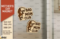 Mother's Day Magnets Laser Cut Bundle. Gift for Mom SVG Product Image 11