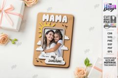 Mother's Day Personalized Photo Frames Laser Cut Bundle SVG Product Image 13