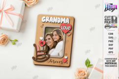 Mother's Day Personalized Photo Frames Laser Cut Bundle SVG Product Image 16