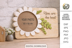 Mother's Day Photo Frames Bundle Lasercut. Picture Frame SVG Product Image 11