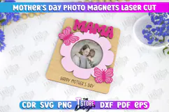 Mother’s Day Photo Magnet | Personalized Photo Magnet | Gift Product Image 1