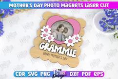 Mother’s Day Photo Magnet | Personalized Photo Magnet | Gift Product Image 1