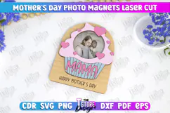 Mother’s Day Photo Magnet | Personalized Photo Magnet | Gift Product Image 1
