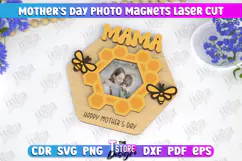 Mother’s Day Photo Magnet | Personalized Photo Magnet | Gift Product Image 1