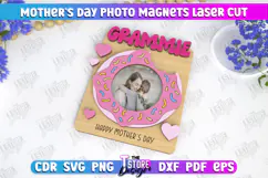 Mother’s Day Photo Magnet | Personalized Photo Magnet | Gift Product Image 1