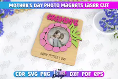 Mother’s Day Photo Magnet | Personalized Photo Magnet | Gift Product Image 1