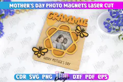 Mother’s Day Photo Magnet | Personalized Photo Magnet | Gift Product Image 1