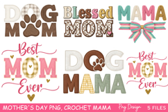 Mother’s Day PNG Bundle,blessed mama png, mama png design Product Image 1