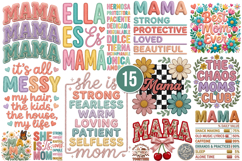 Mother's Day Sublimation Bundle | Mother's Day PNG Bundle Product Image 1