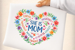 Mother's Day Png, She is Mom Png Product Image 3
