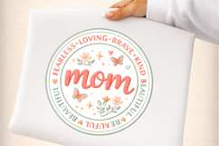 Mother's Day PNG, She is Mom PNG, Faux Yarn Mama PNG, Mother Product Image 5
