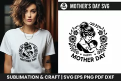 Happy mothers day svg