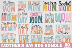 Mother's Day SVG Bundle - Mother's Day T-shirt Design Product Image 1
