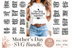Mother's Day SVG Design Bundle Product Image 1