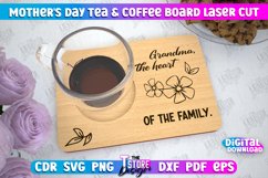 Mother&#039;s Day Tea &amp; Coffee Board | Cup Coaster | Cup Holder Product Image 1