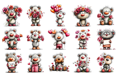 Mother’s Day Teddy Bear Sublimation Product Image 2