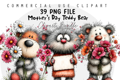 Mother’s Day Teddy Bear Sublimation Product Image 1