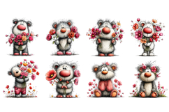 Mother’s Day Teddy Bear Sublimation Product Image 3