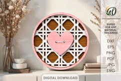 Mother's Day Tiered Tray Decor Laser Cut. Mother's Day SVG Product Image 2