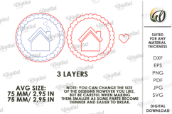 Mother's Day Tiered Tray Decor Laser Cut. Wall Decor SVG Product Image 2